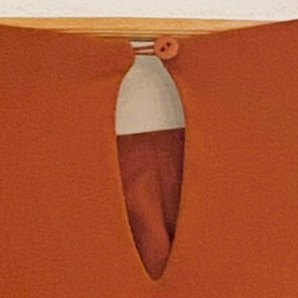 Suzy Shier - Flowy, Sleeveless, Burnt Orange, Summer Tank Top, Size XL - Picture 4 of 6